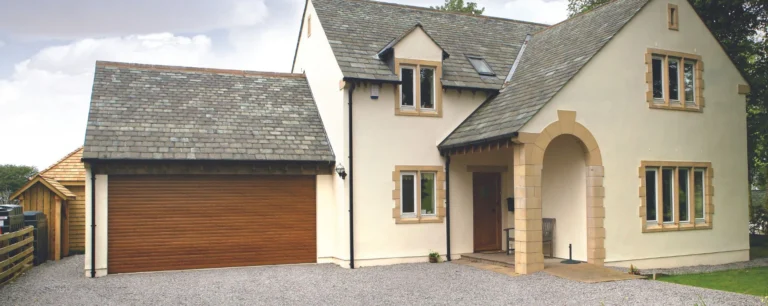 Golden Oak Roller Garage Doors in Norwich
