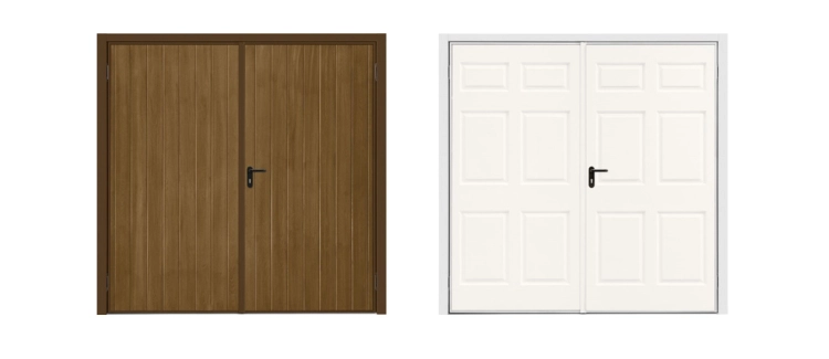 GRP Side Hinged Garage Doors