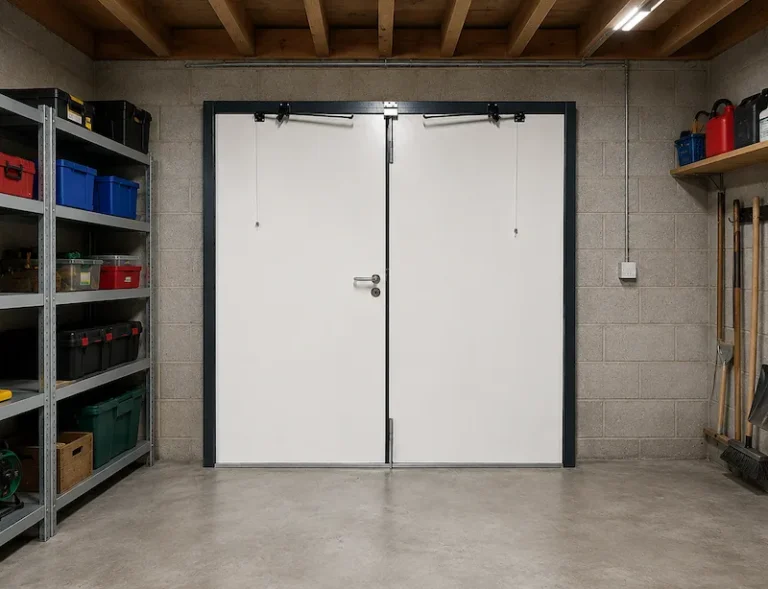 NovoTherma Insulated Side Hinged Garage Door